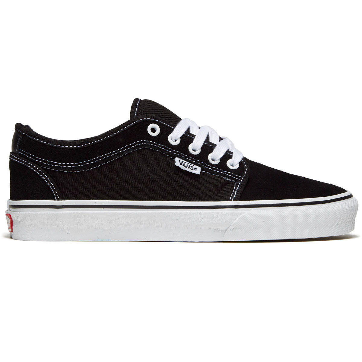 Vans Skate Chukka Low Shoes - Black/White
