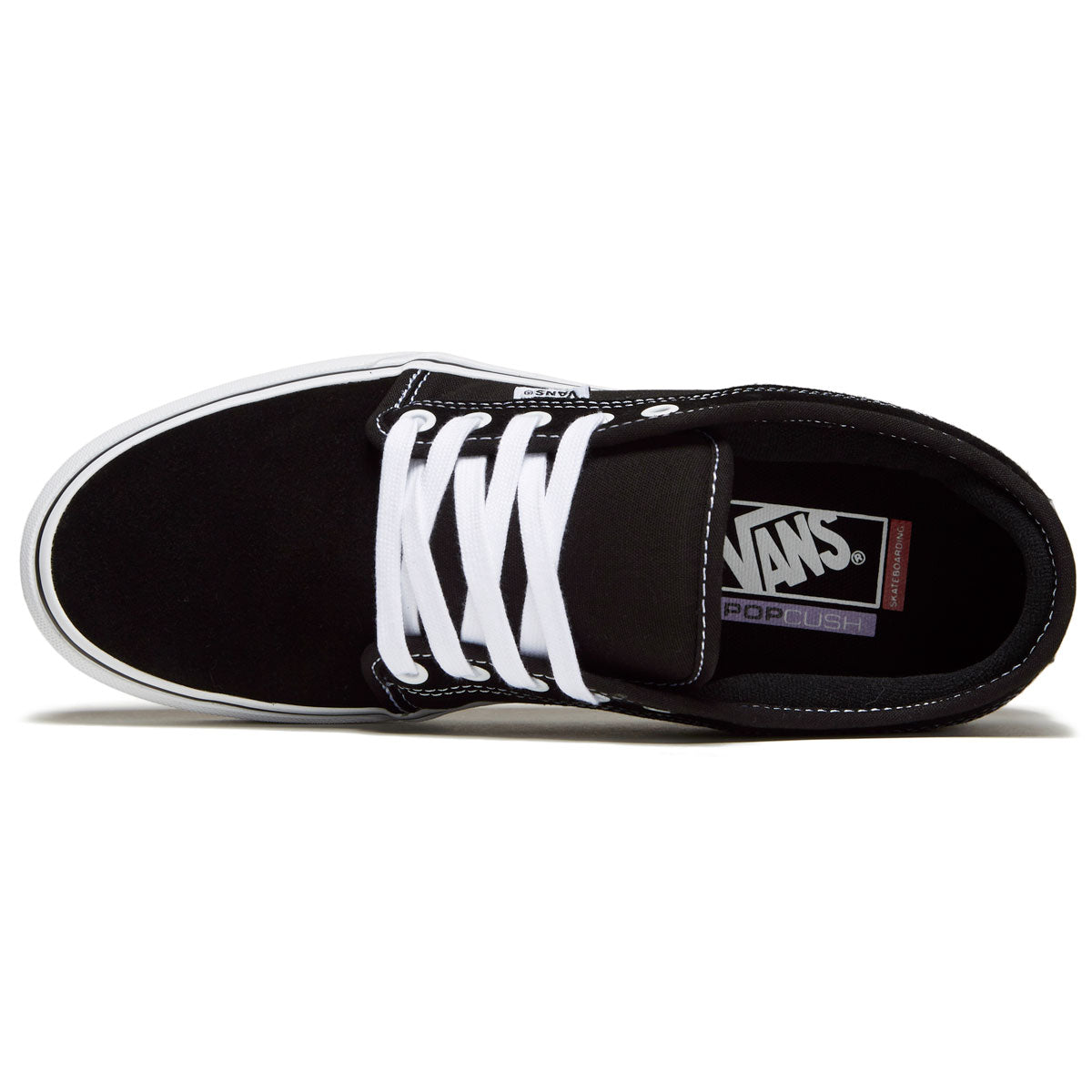 Vans Skate Chukka Low Shoes - Black/White image 3