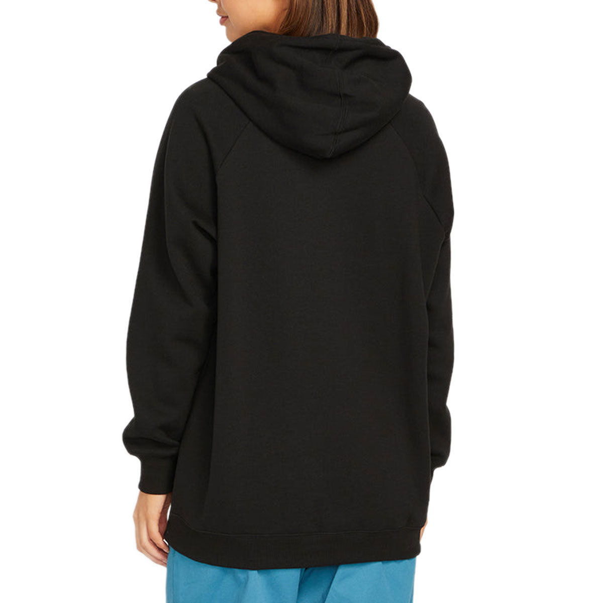 Volcom Womens Truly Stoked Boyfriend Hoodie - Black image 3
