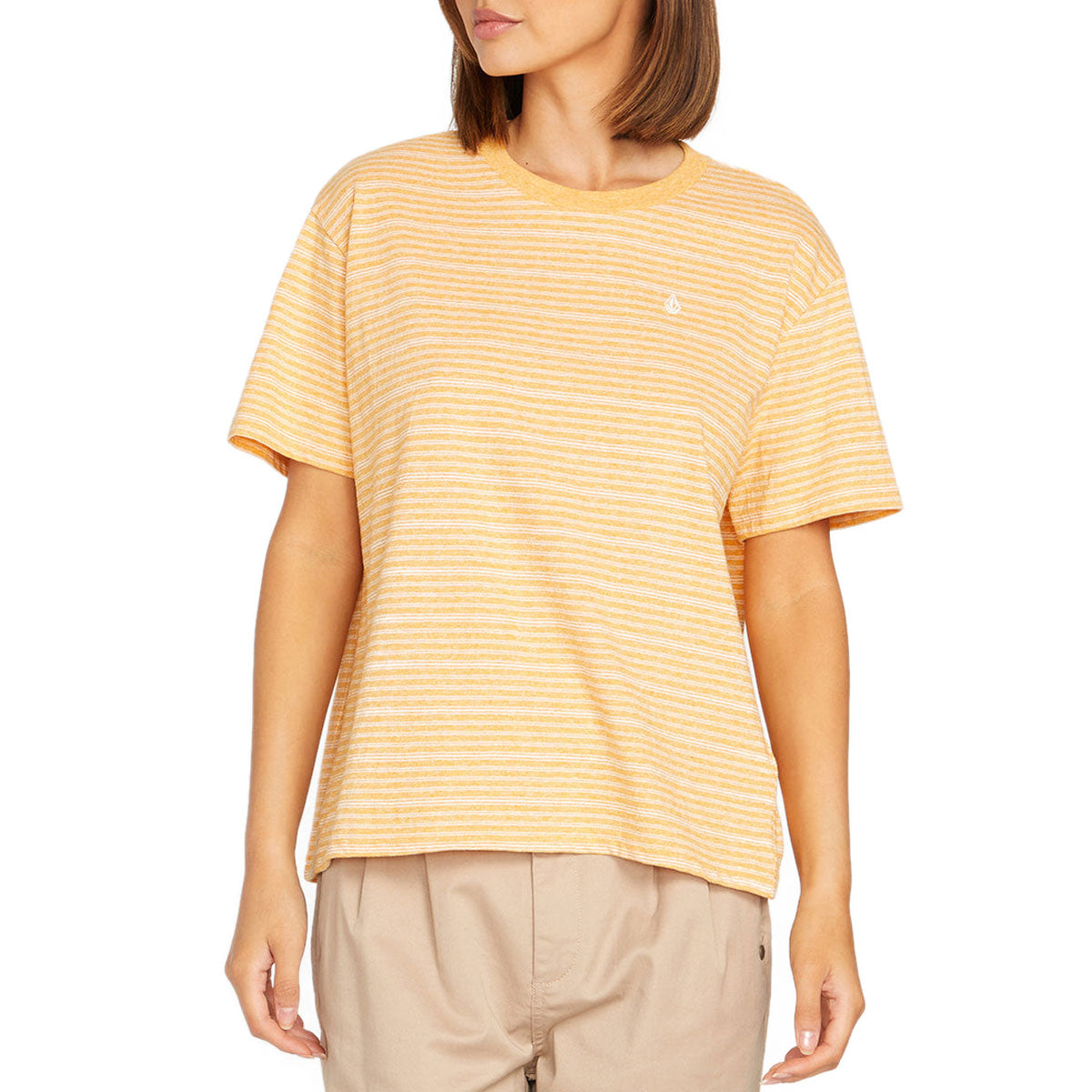 Volcom Womens Party Pack Shirt - Vintage Gold image 1