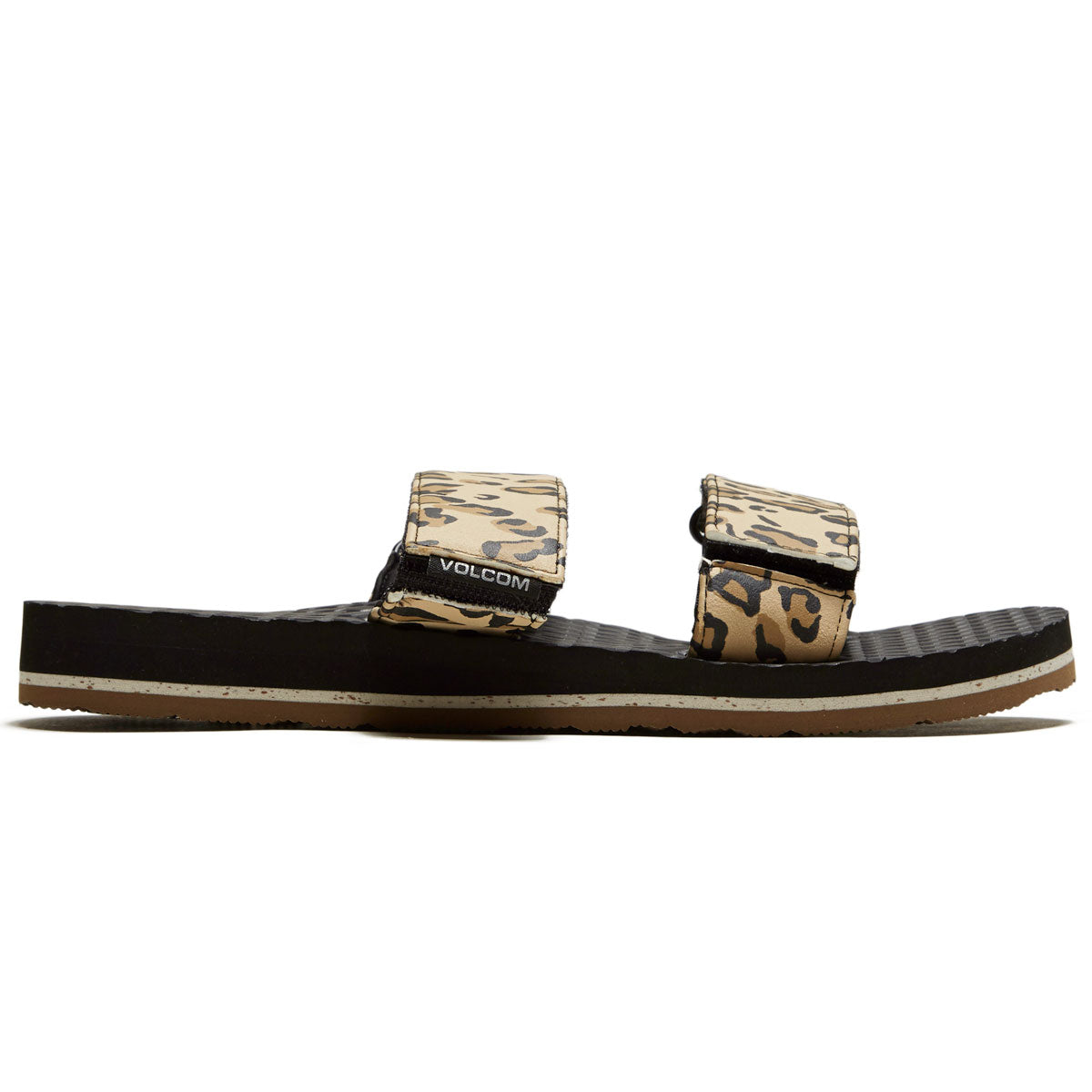 Volcom Womens Eco Recliner Slides - Leopard image 1