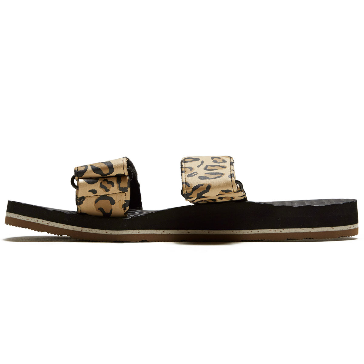 Volcom Womens Eco Recliner Slides - Leopard image 2