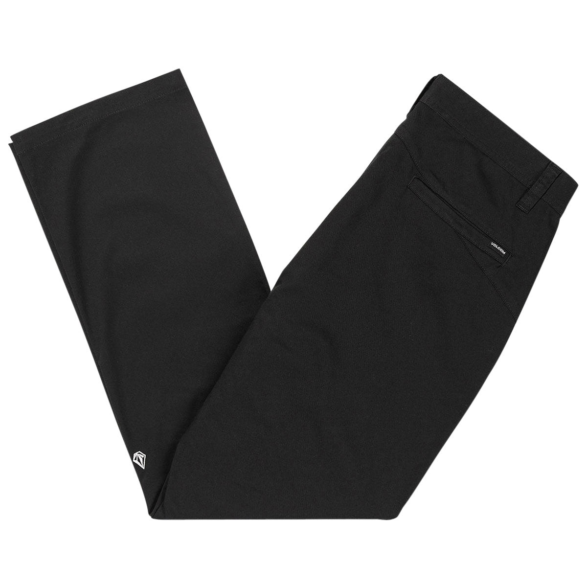 Volcom Frickin Regular Stretch Pants - Black/Black image 2