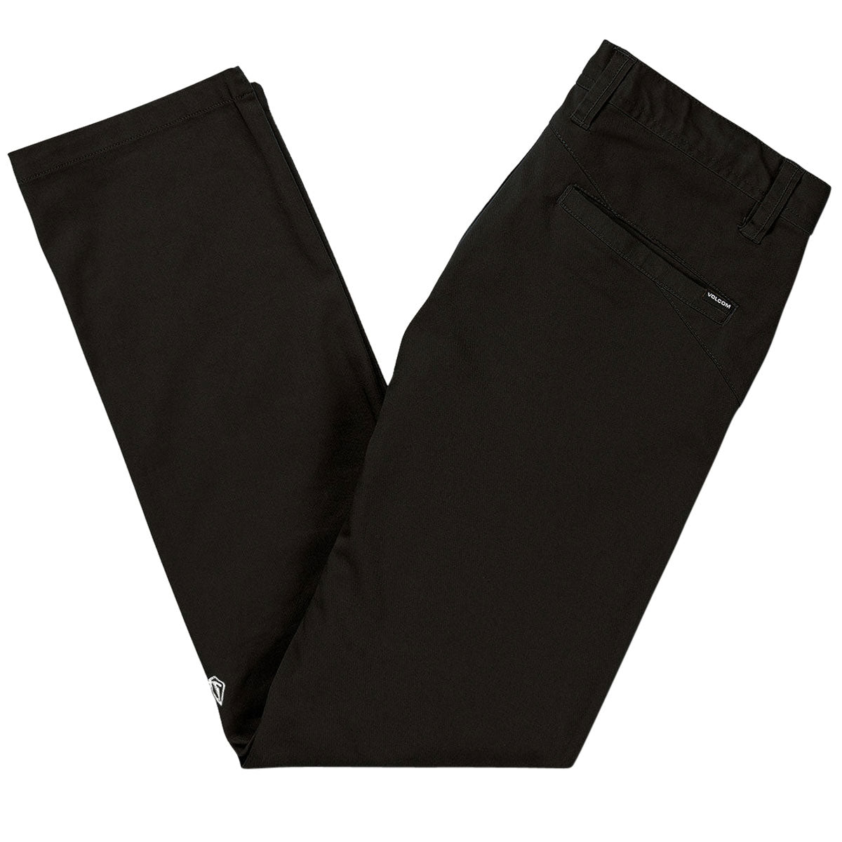 Volcom Frickin Modern Stretch Pants - Black/Black image 2