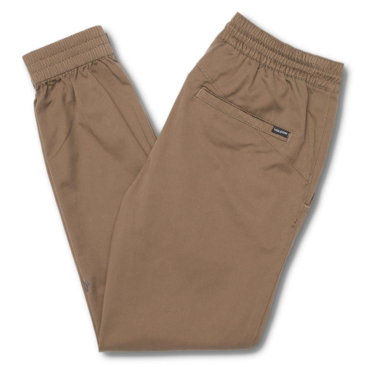 Volcom Frickin Slim Jogger Pants - Mushroom II image 2