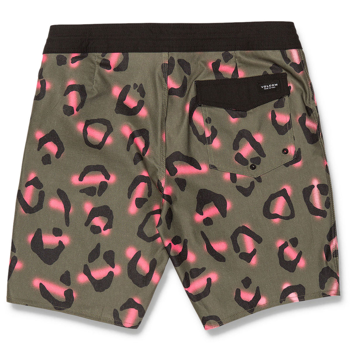 Volcom Stone Party Animals Stoney 19 Board Shorts - Military image 2