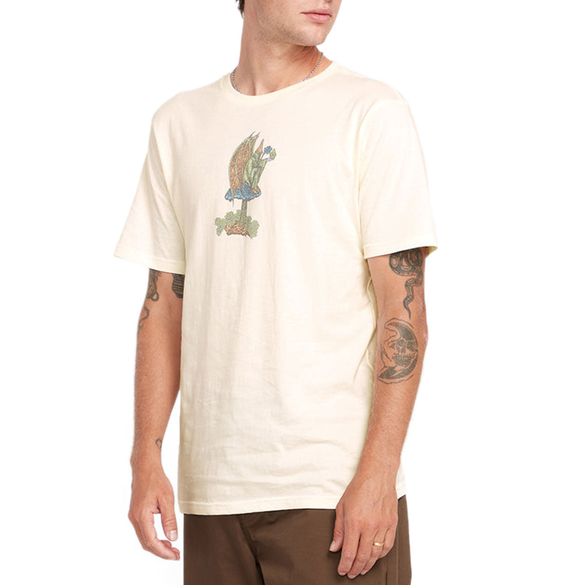 Volcom Skate Vitals Wizard T-Shirt - Off White image 4