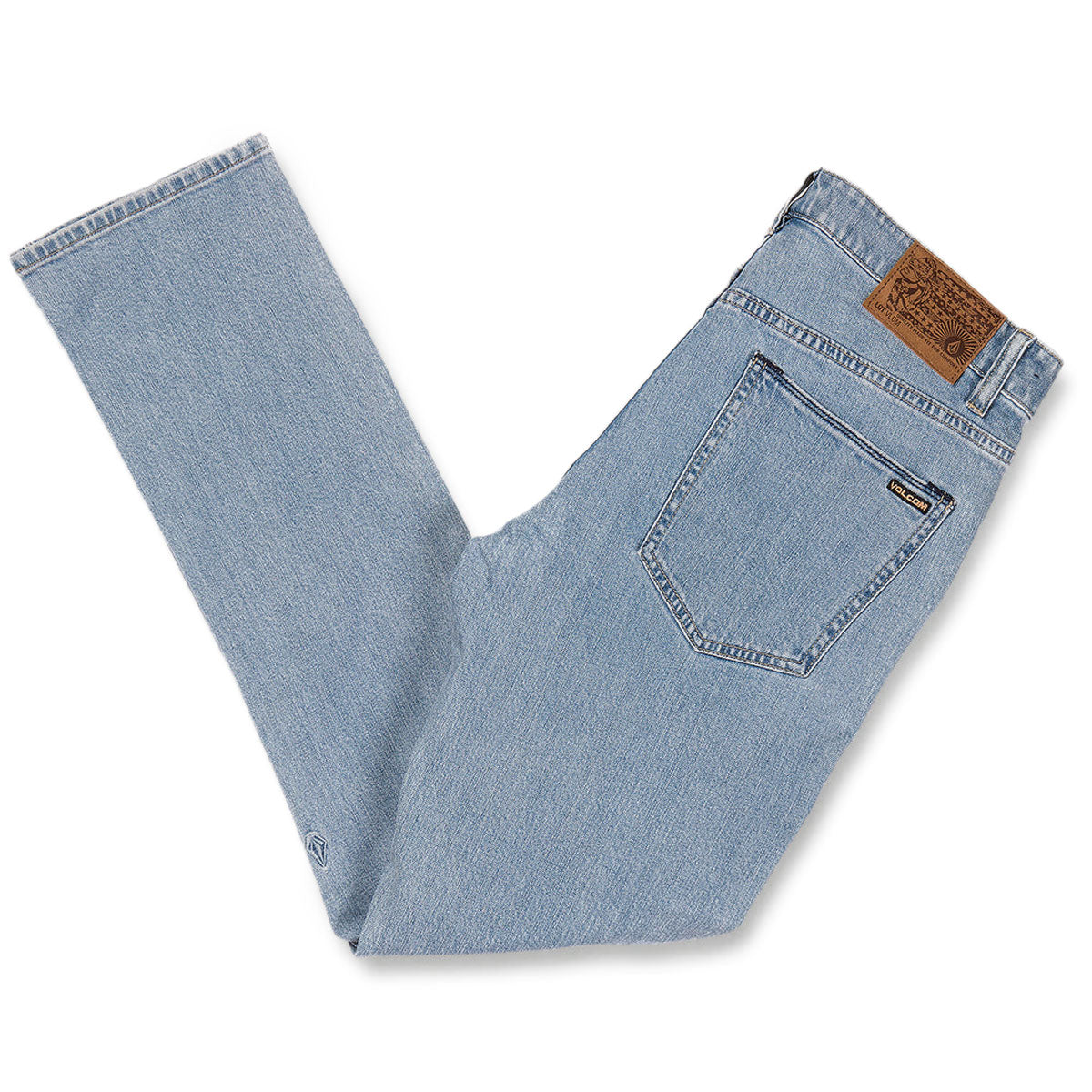 Volcom Vorta Denim Pants - Pale Blue image 2
