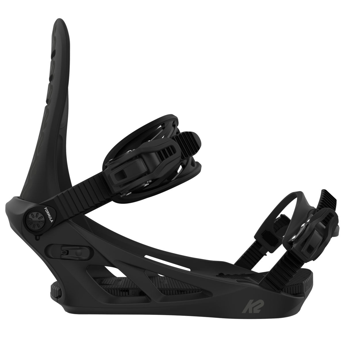 K2 Formula 2024 Snowboard Bindings - Black image 3