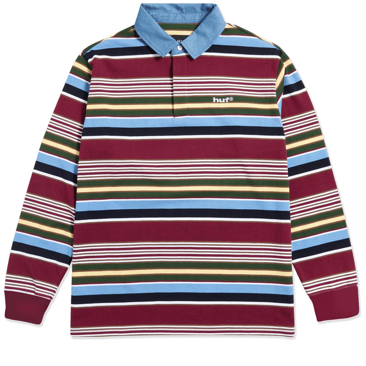 HUF Faded Rugby Jersey - Multi image 2