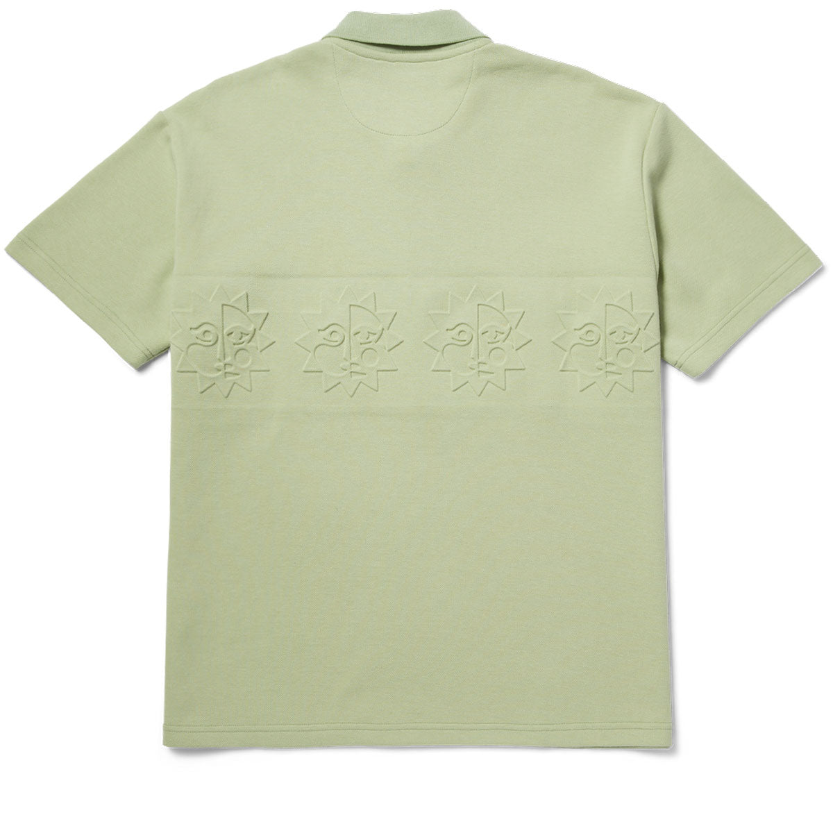 HUF Brighter Days Polo Shirt - Smoke Green image 3