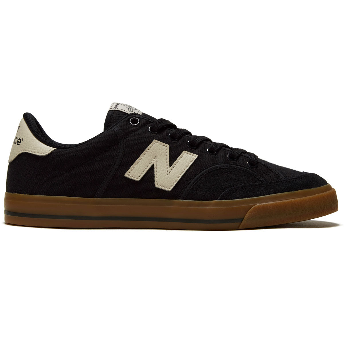 New Balance 212 Shoes - Black/Gum image 1