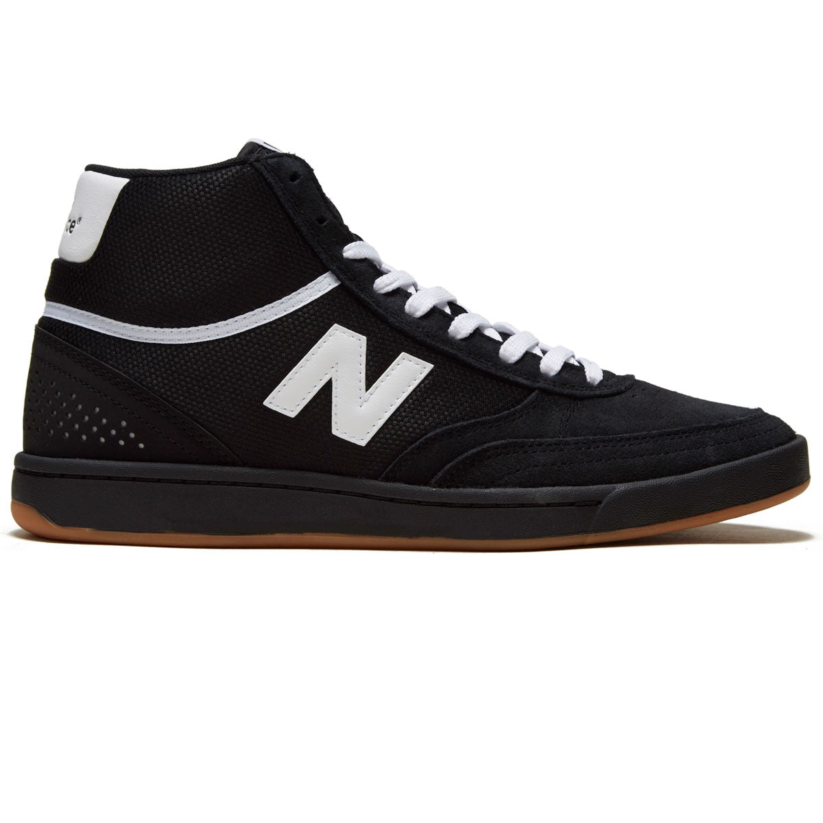 New Balance 440 Hi Shoes - Black/White