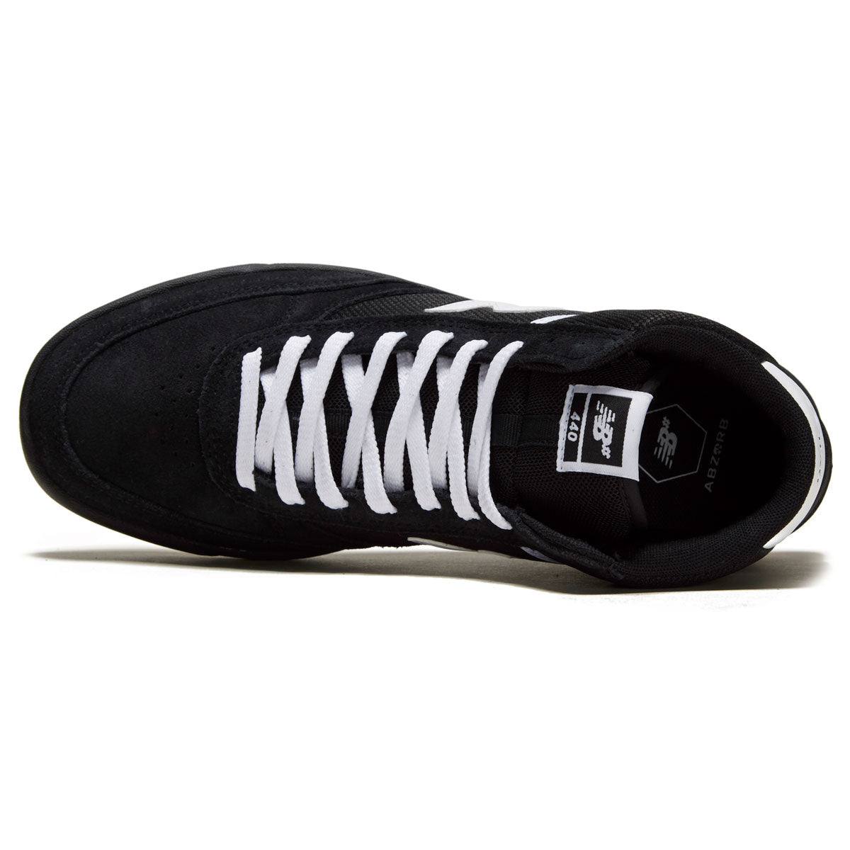 New Balance 440 Hi Shoes - Black/White image 3