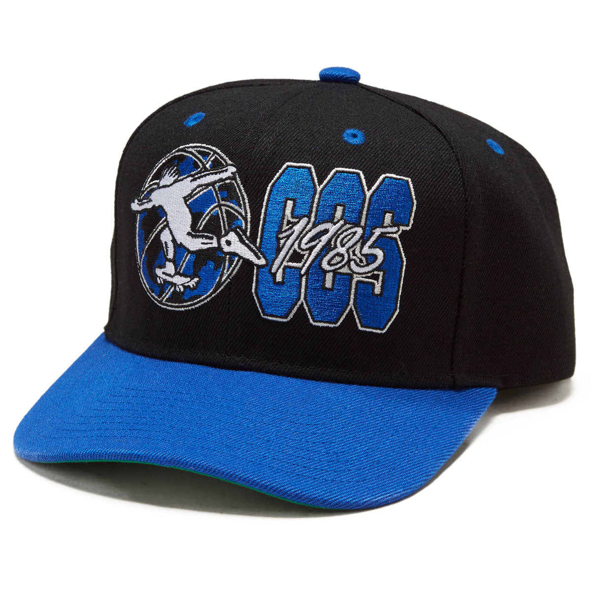 CCS x Mitchell & Ness Hoops Hat - Black/Royal image 1