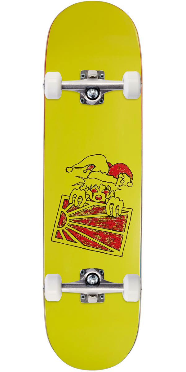 Rassvet Clown Logo Skateboard Complete - Yellow - 8.00