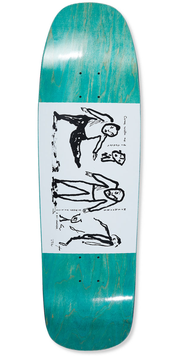 Polar Team Model The Proposal on a 1992 Skateboard Deck - Various - 9.25