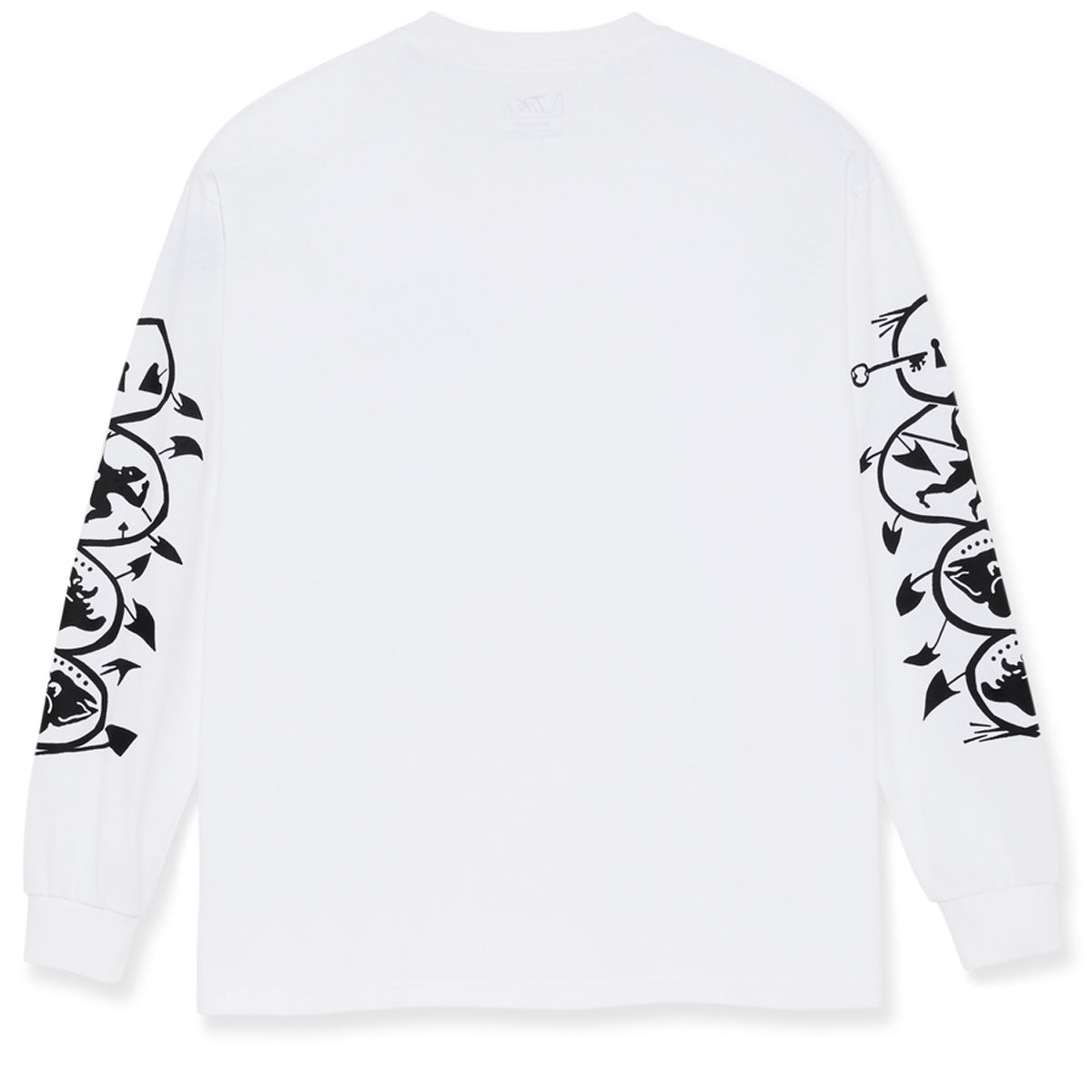 Polar Spiral Long Sleeve T-Shirt - White image 2