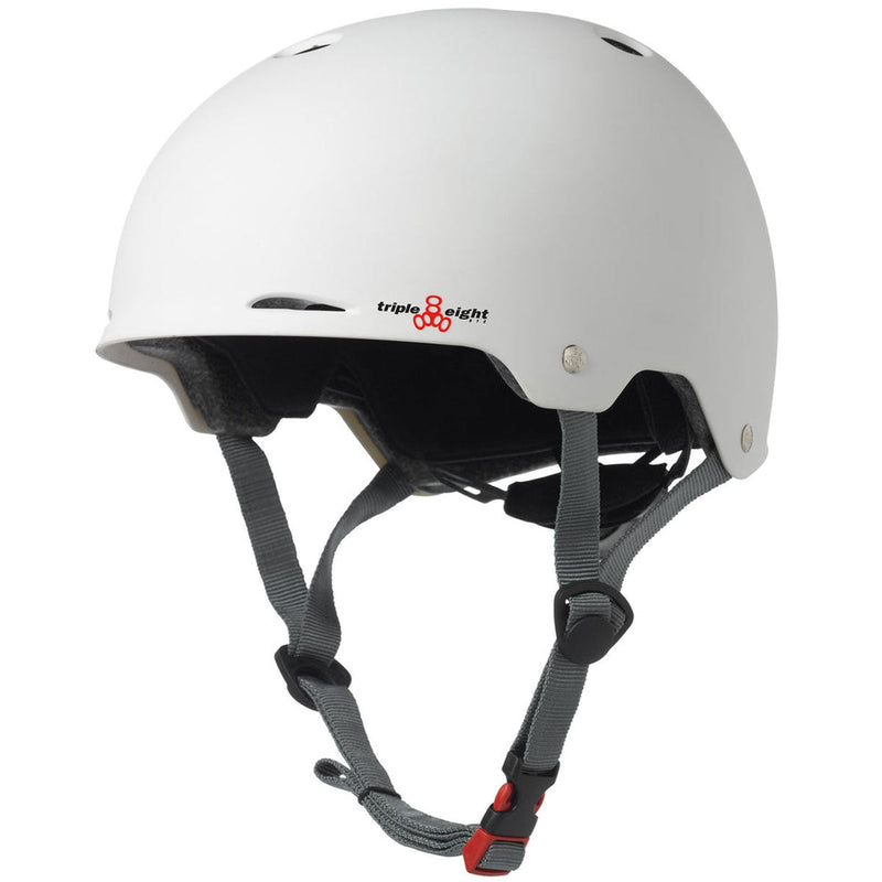 Triple Eight Gotham Helmet - White Matte