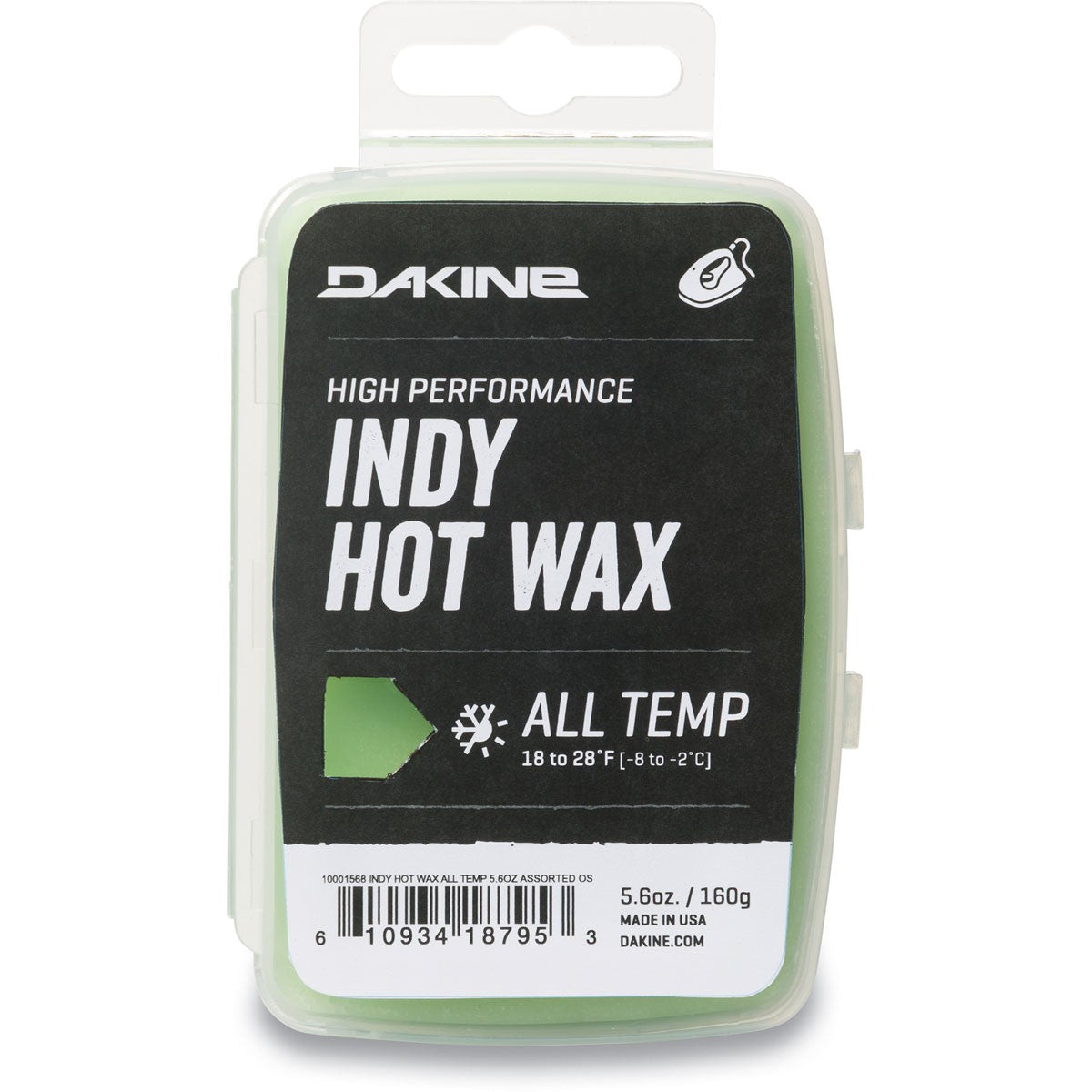 Dakine Indy Hot All Temp Snowboard Wax - 5.6 Oz image 1