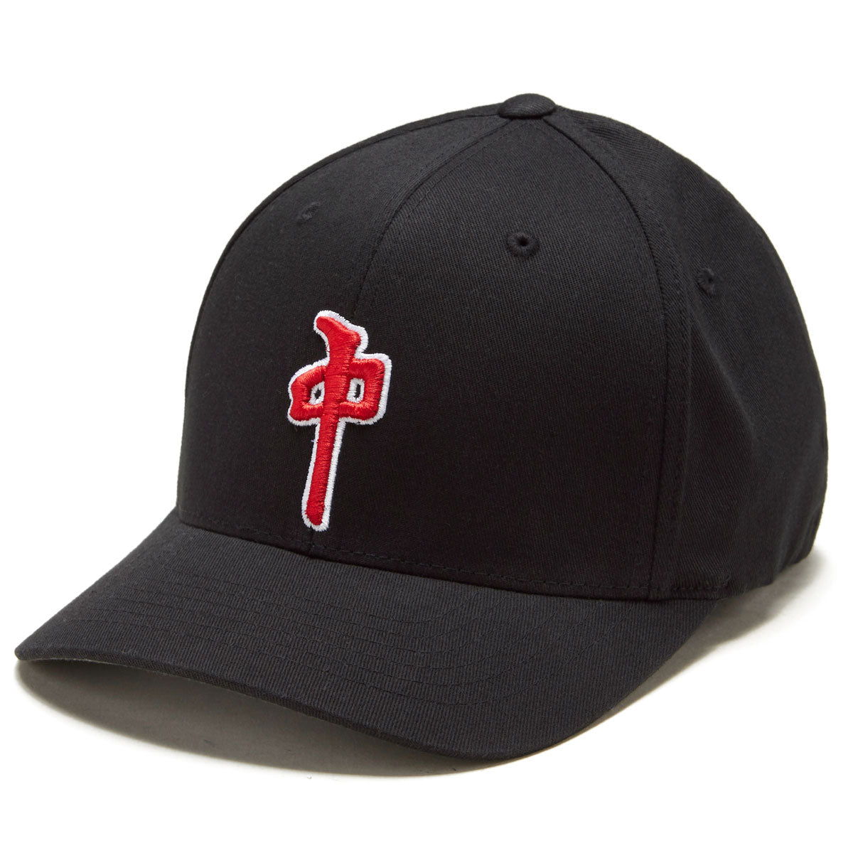 RDS Flexfit Og Puffy Hat - Black/Red image 1