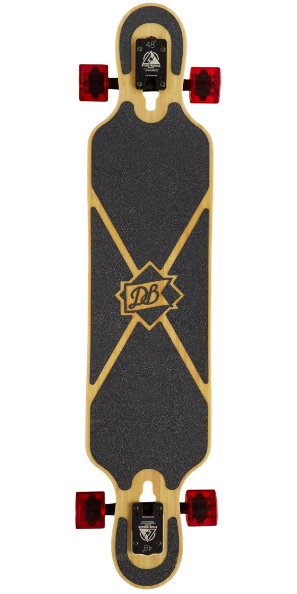 DB Coreflex Compound Flex 2 Pre-Built Longboard Complete - Red