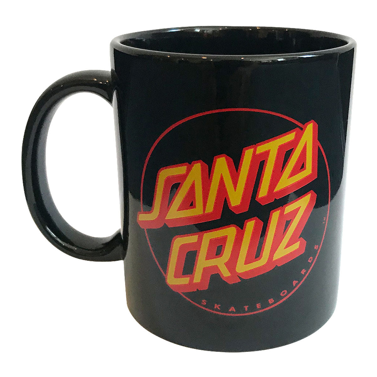 Santa Cruz Classic Dot Mug - Black - 11 oz image 1