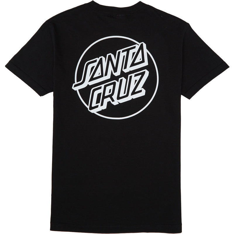 Santa Cruz Opus Dot T-Shirt - Black/White