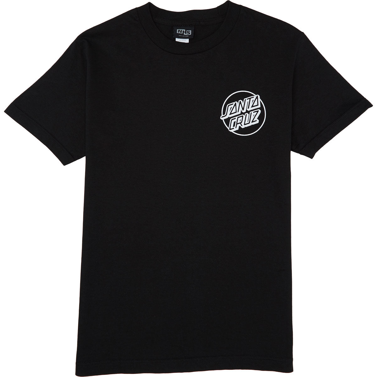 Santa Cruz Opus Dot T-Shirt - Black/White – Daddies Board Shop