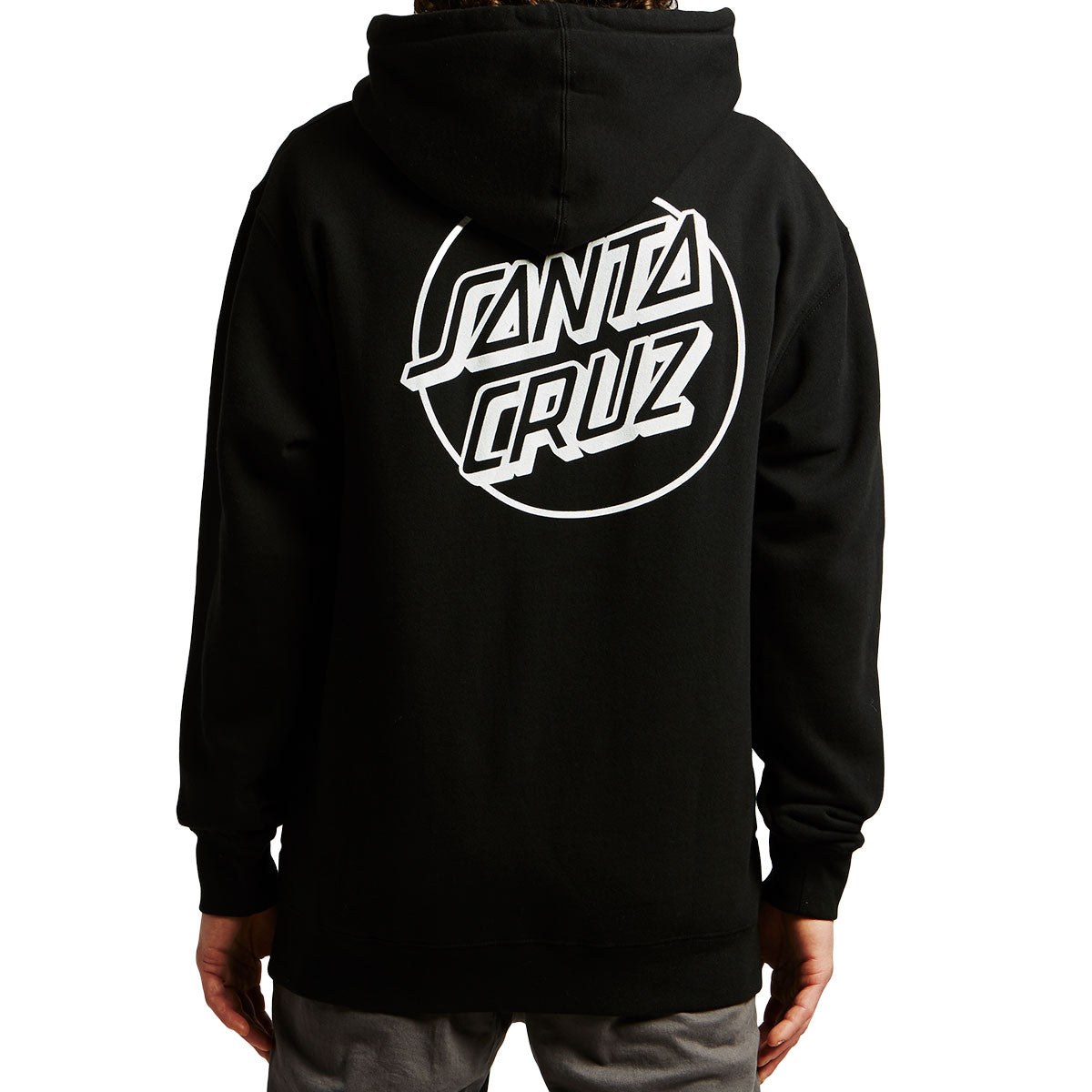 Santa Cruz Opus Dot Hoodie - Black/White – Daddies Board Shop