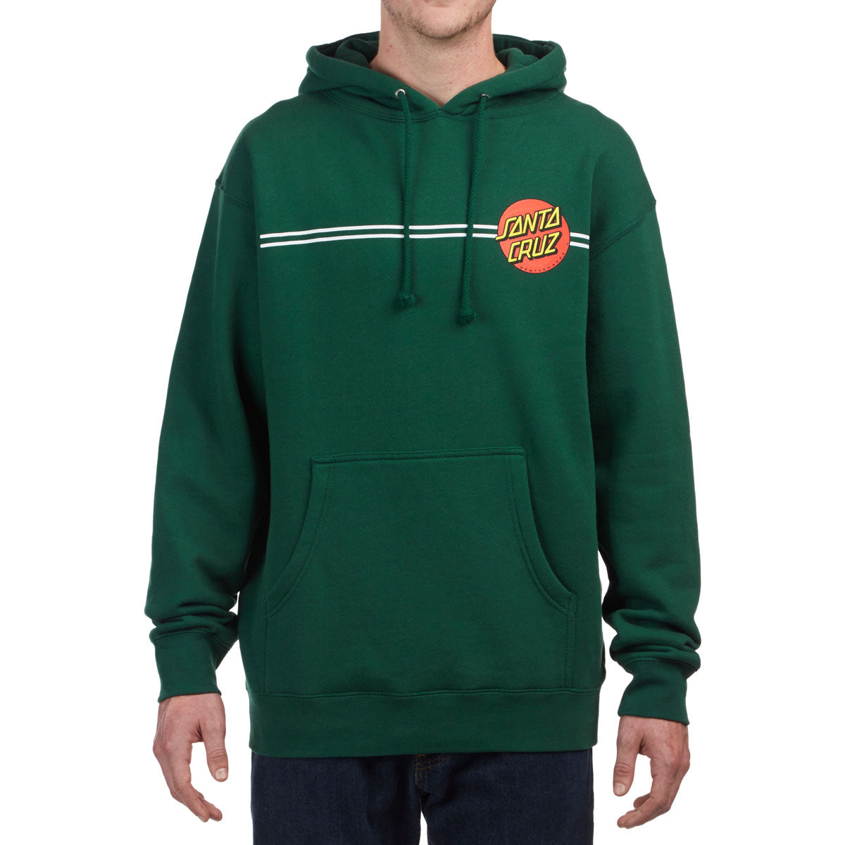 Santa Cruz Classic Dot Hoodie - Dark Green
