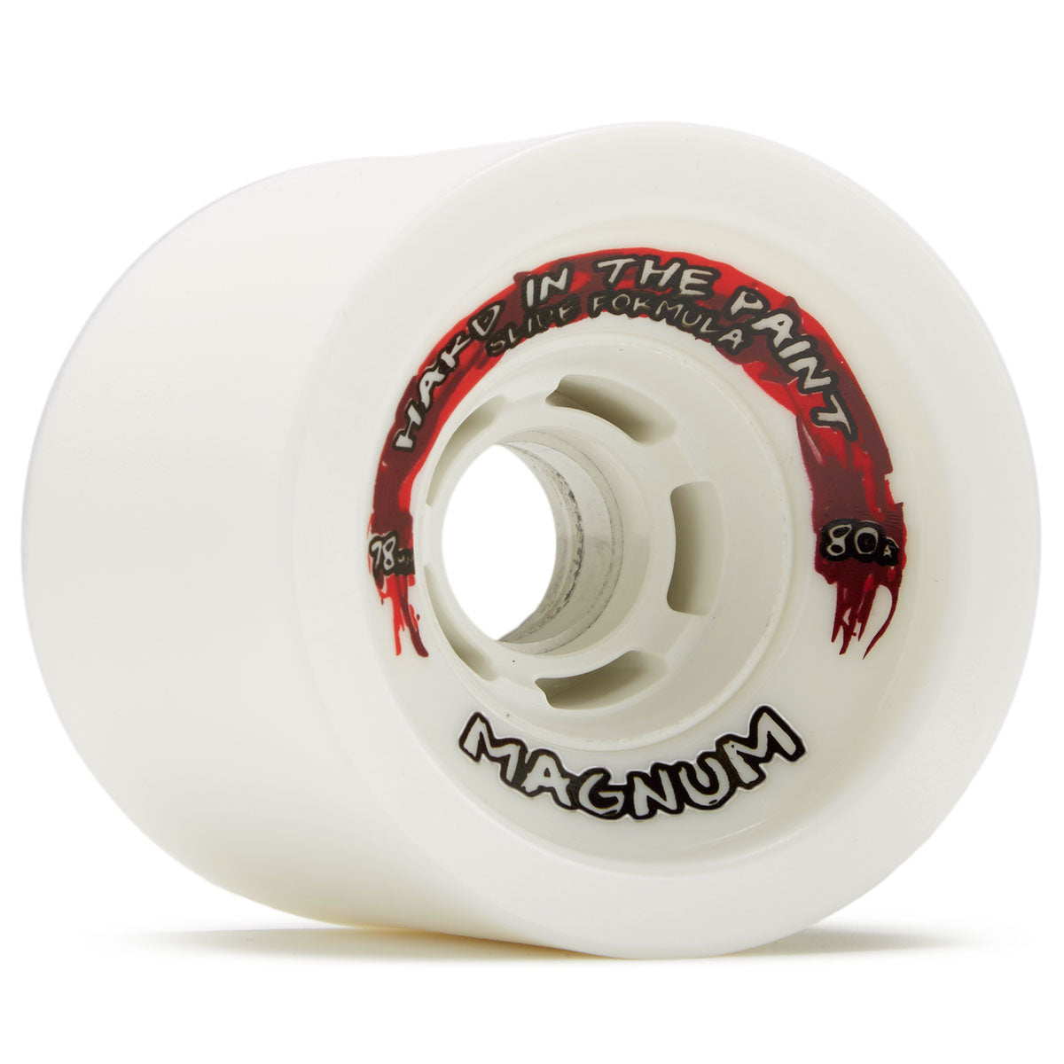 Venom Hard In The Paint Magnum 80a Longboard Wheels - White - 78mm image 1