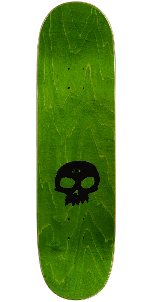 Zero Single Skull Skateboard Deck - 8.75