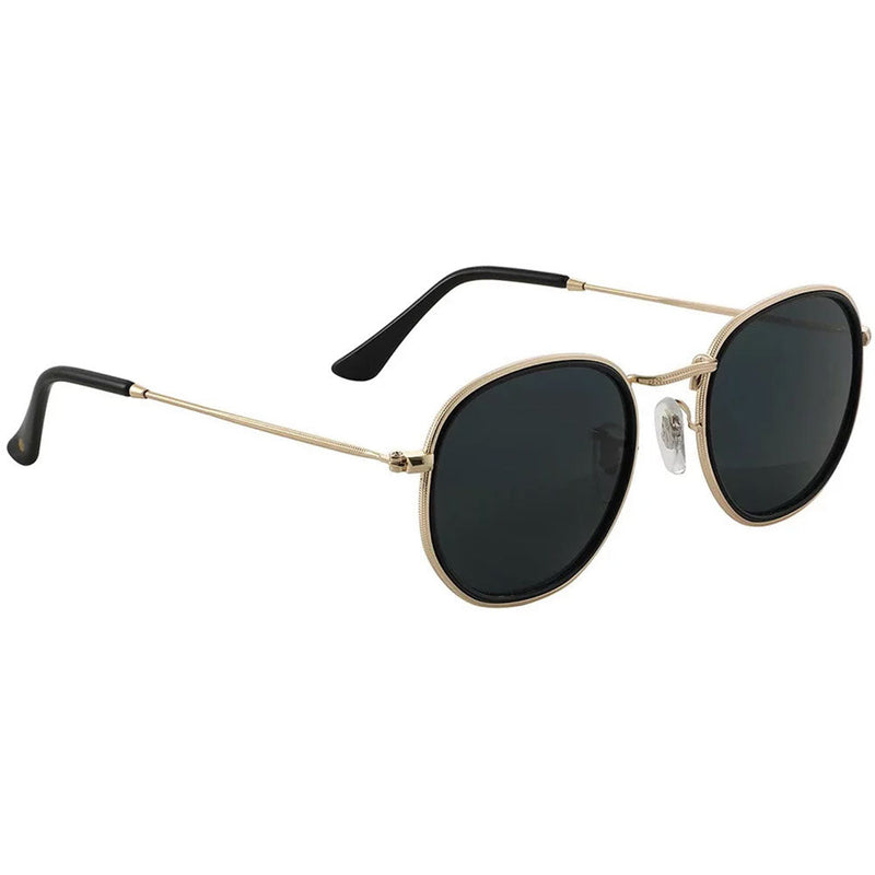 Glassy Hudson Polarized Sunglasses - Black/Gold