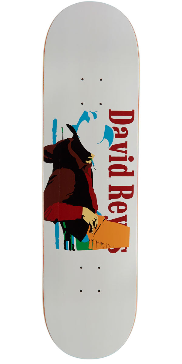 Thank You David Reyes Rodeo Skateboard Deck - White - 8.50