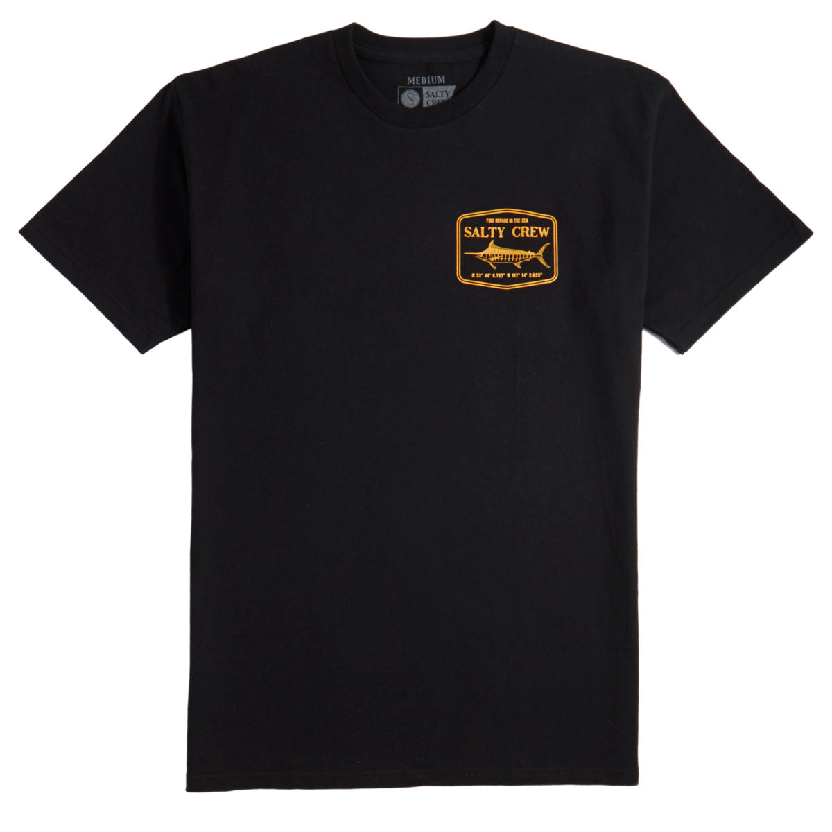 Salty Crew Stealth T-Shirt - Black image 1