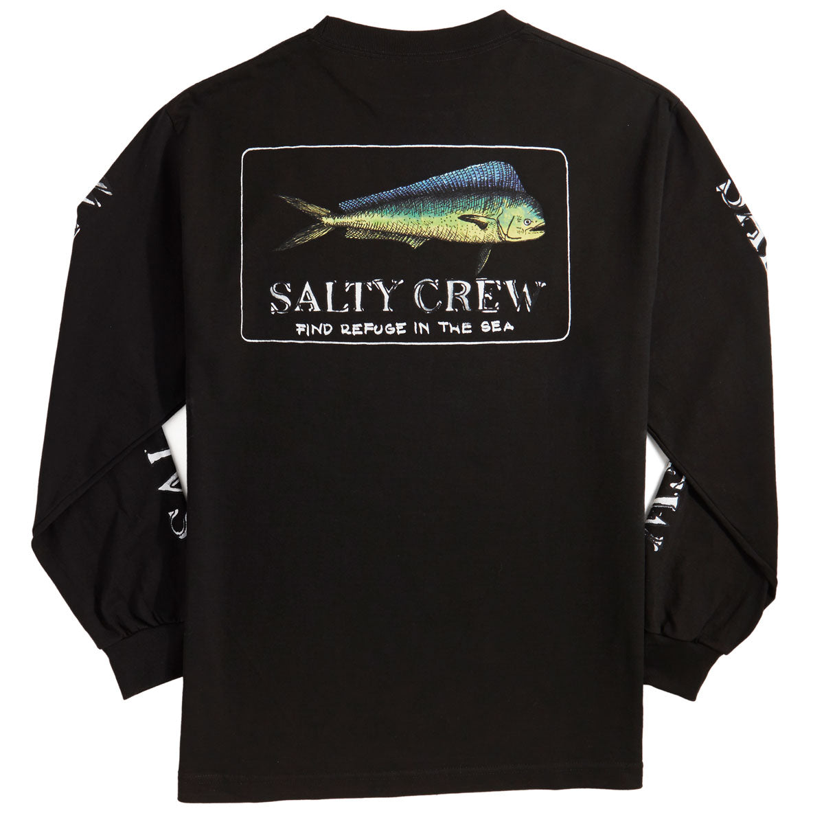 Salty Crew El Dorado Long Sleeve T-Shirt - Black image 3
