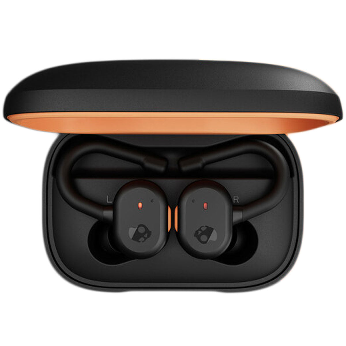 Skullcandy x Push Active True Wireless Headphones - True Black/Orange image 2