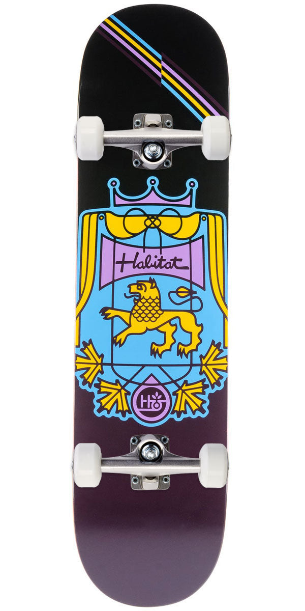 Habitat Coat of Arms Skateboard Complete - Purple - 8.00