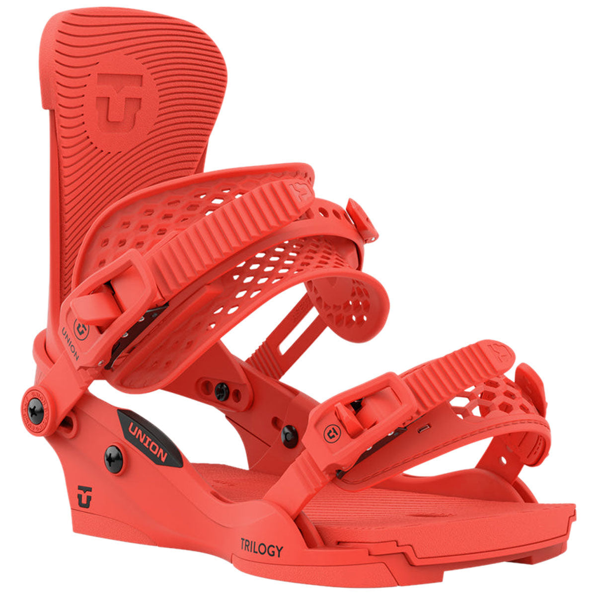 Union Womens Trilogy 2023 Snowboard Bindings - Coral image 2