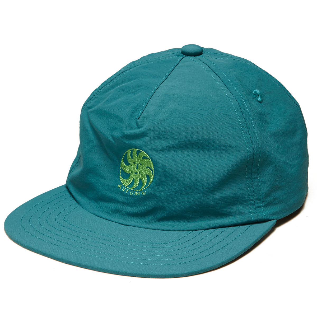 Autumn Nylon Strapback Hat - Teal image 1
