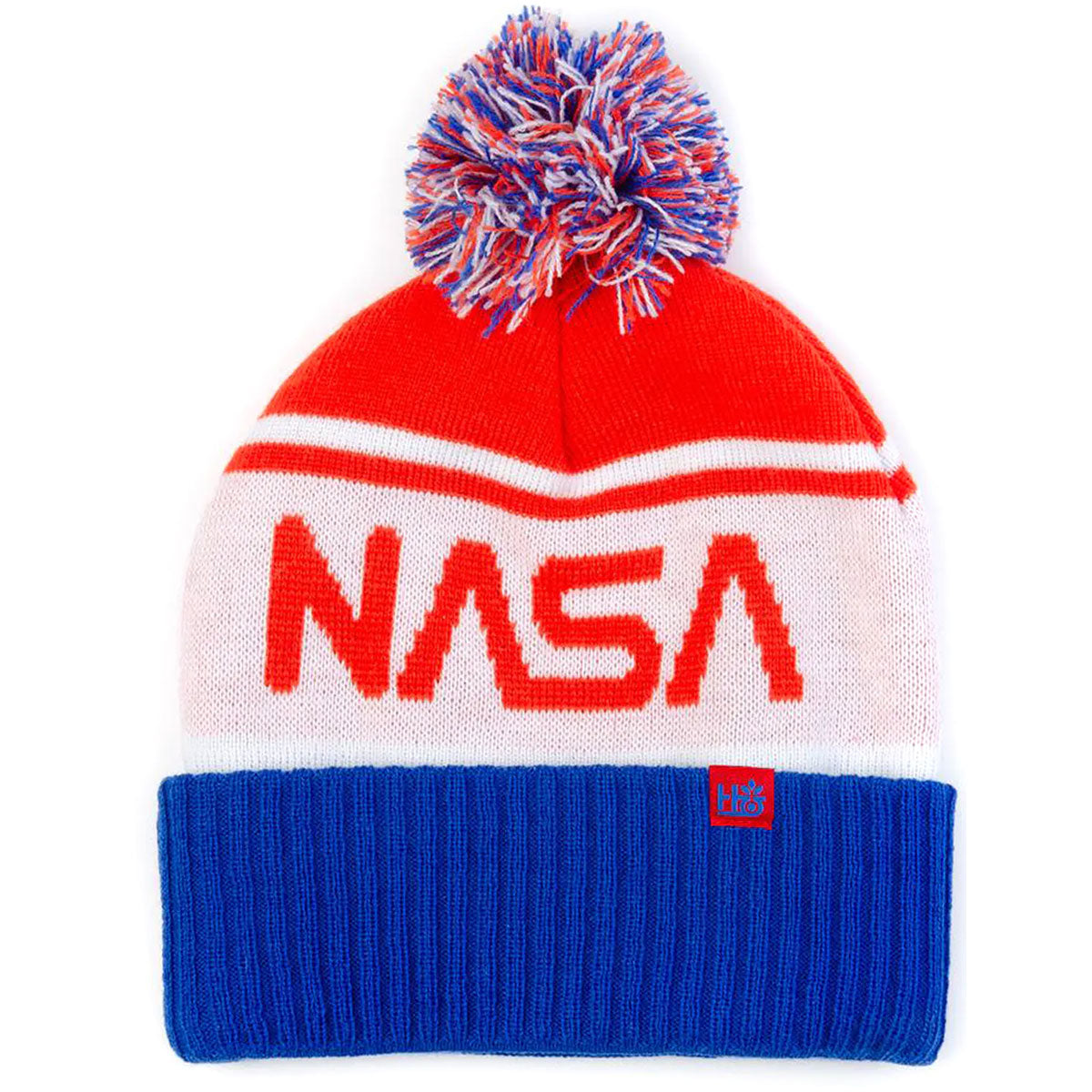 Habitat x NASA Pom Beanie - Red/White/Blue image 1