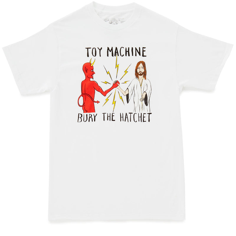 Toy Machine Bury The Hatchet II T-Shirt - White