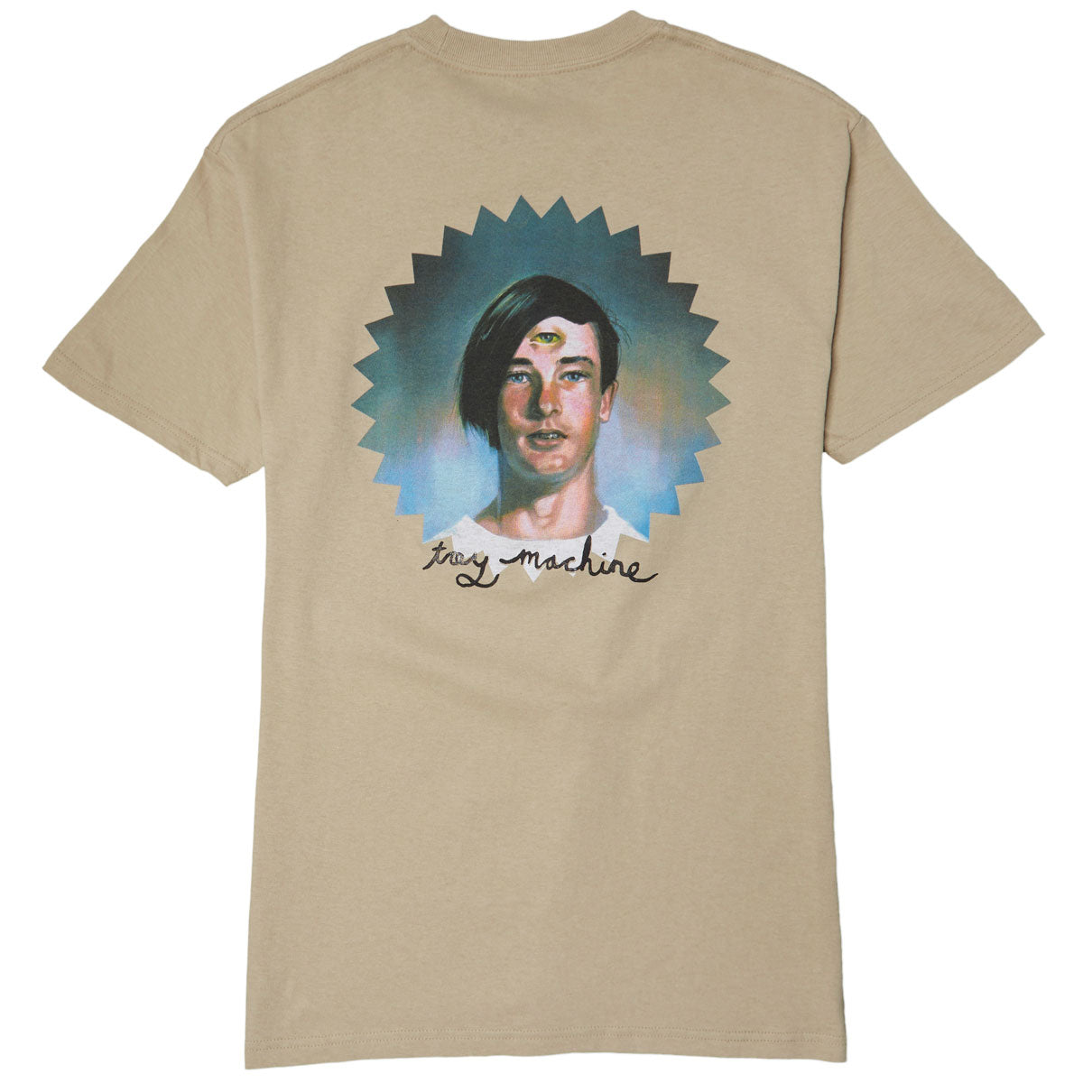 Toy Machine Third Eye T-Shirt - Putty image 1