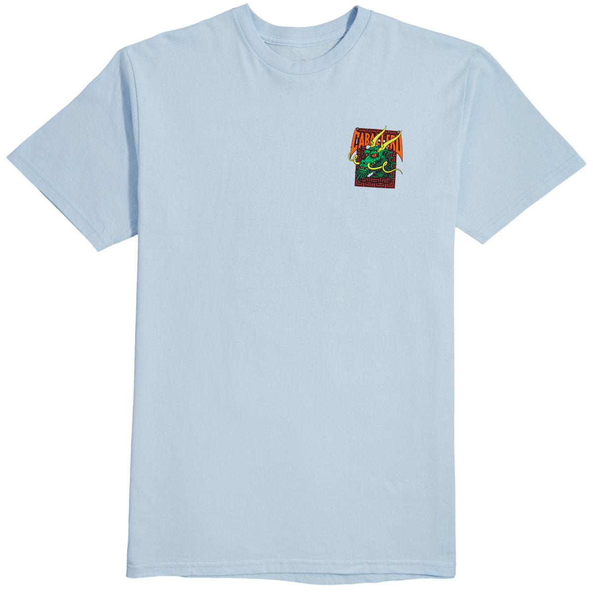 Powell-Peralta Caballero Street Dragon T-Shirt - Powder Blue image 2