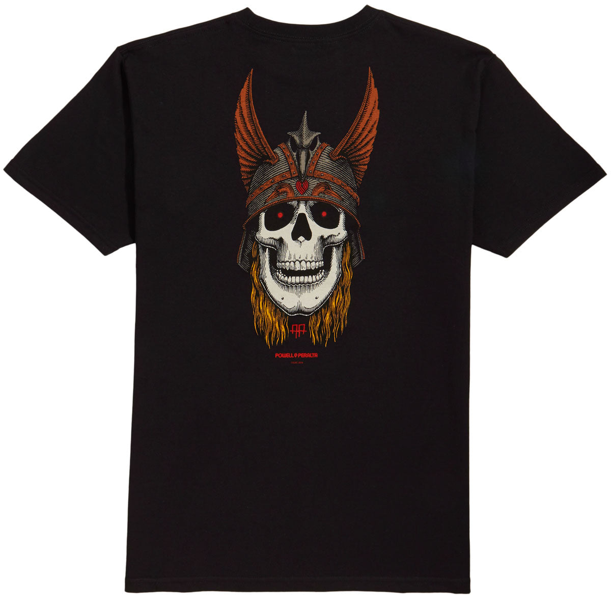 Powell-Peralta Andy Anderson Skull T-Shirt - Black image 2