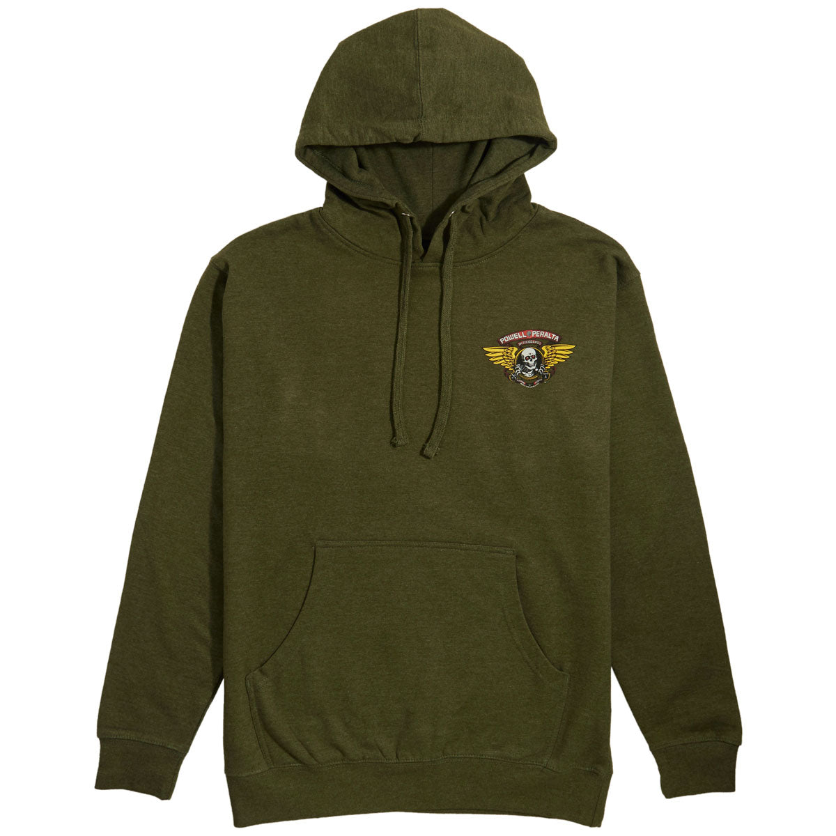 Powell-Peralta Winged Ripper Hoodie - Army Heather image 1