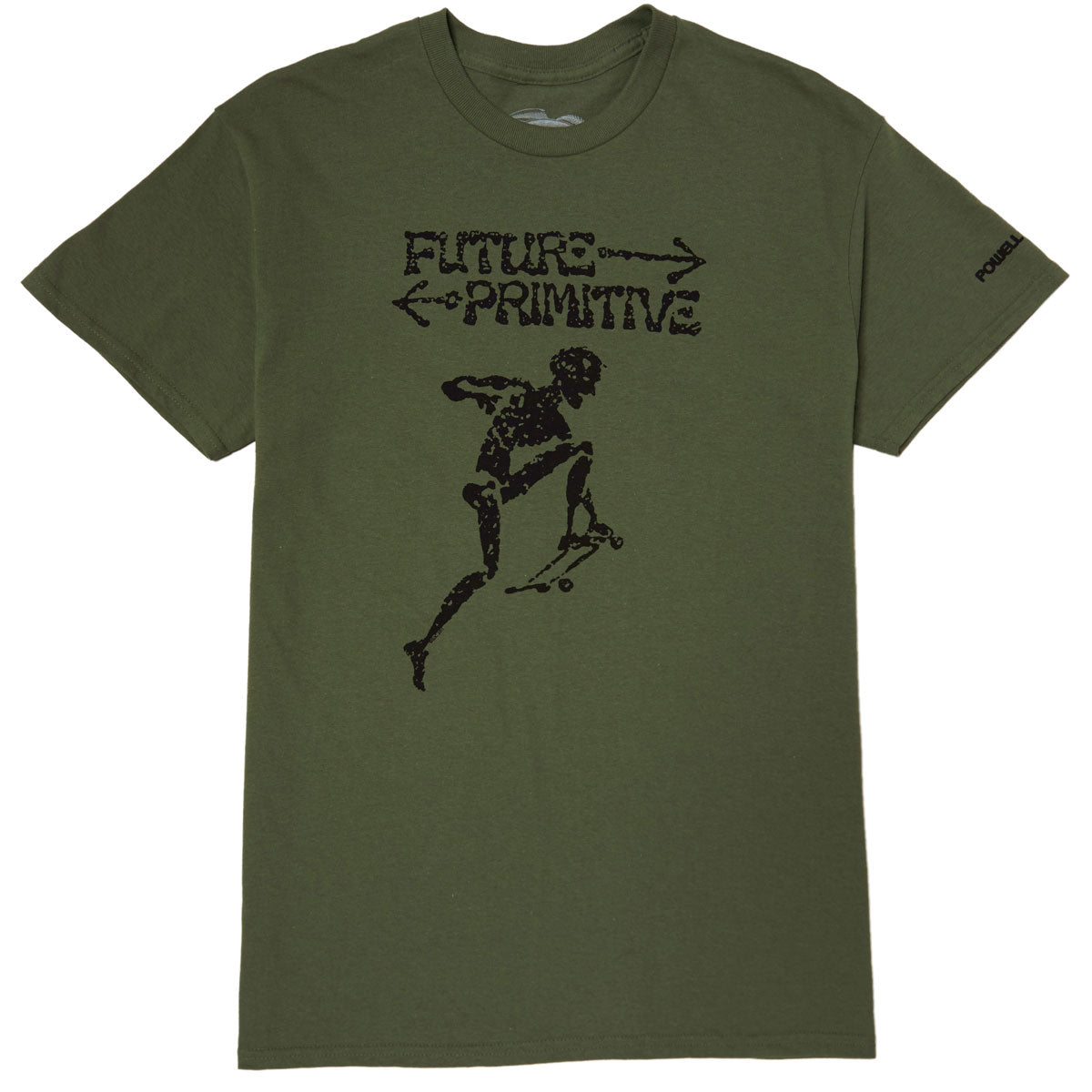 Powell-Peralta Future Primitive T-Shirt - Military Green 2