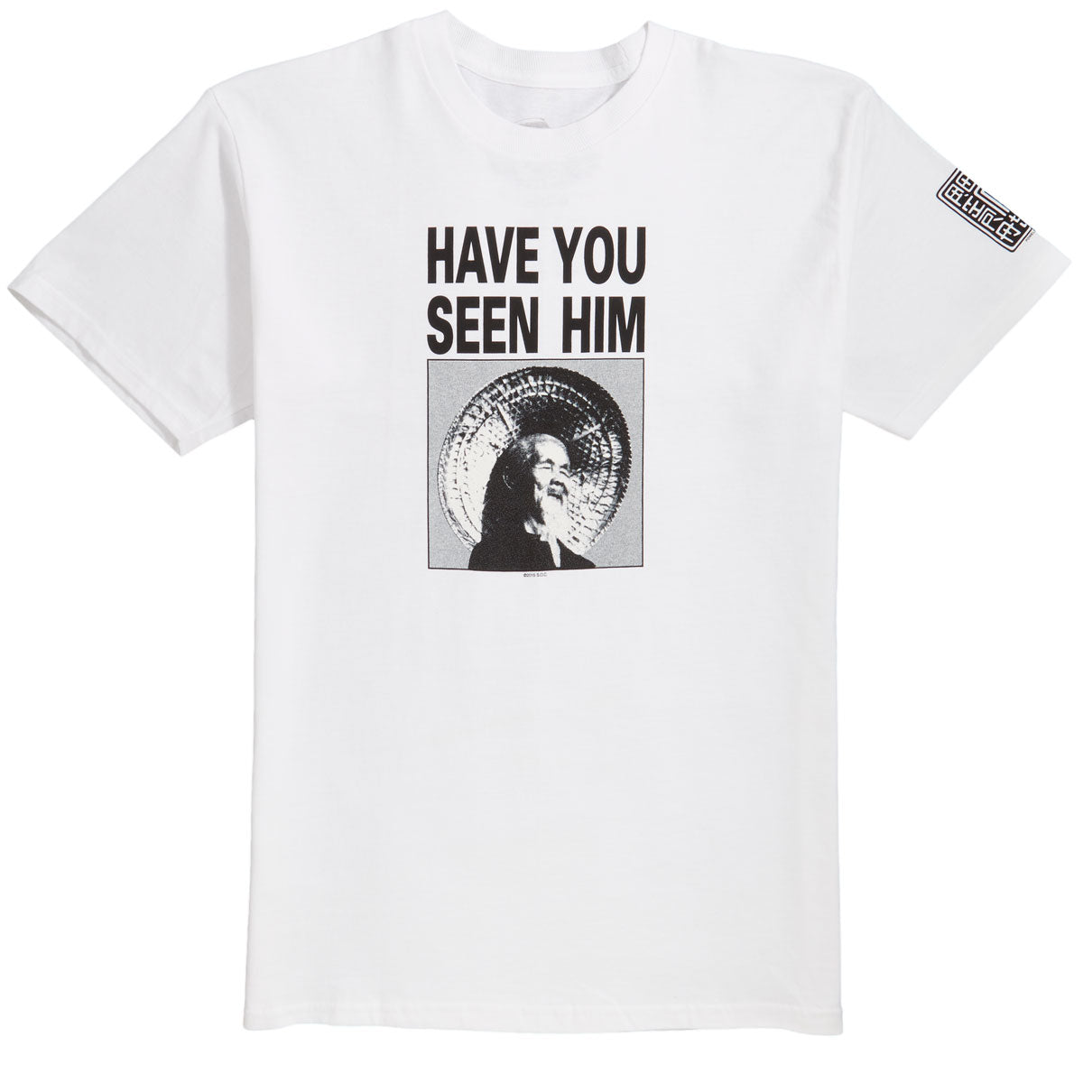 Powell-Peralta Animal Chin Have You Seen Him T-Shirt - White image 1