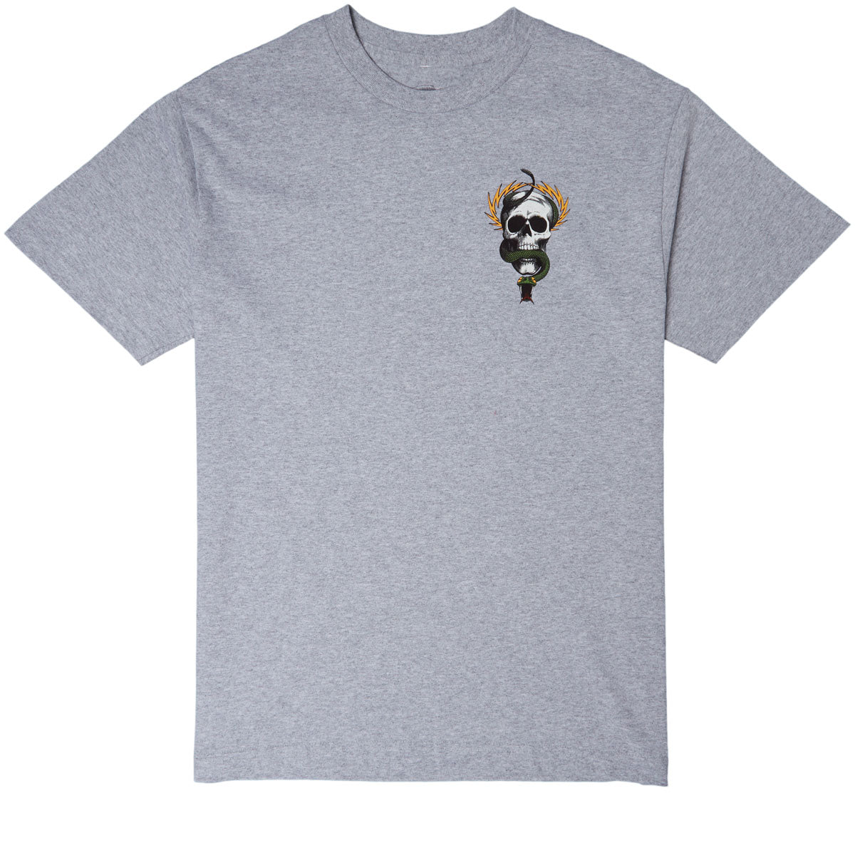 Powell-Peralta McGill Skull and Snake T-Shirt - Athletic Heather image 1